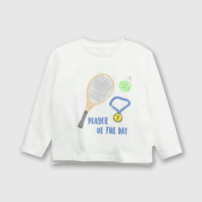 COLLOKY - Polera Niño Blanco 49277 Colloky
