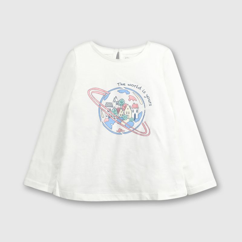 COLLOKY - Polera Niña Blanco 49284 Colloky