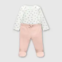 COLLOKY - Conjunto Body/Pantalon Niña Blanco 49646