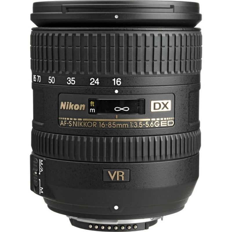 NIKON - Nikon AF-S DX NIKKOR 16-85 mm f35-56G ED VR Lente