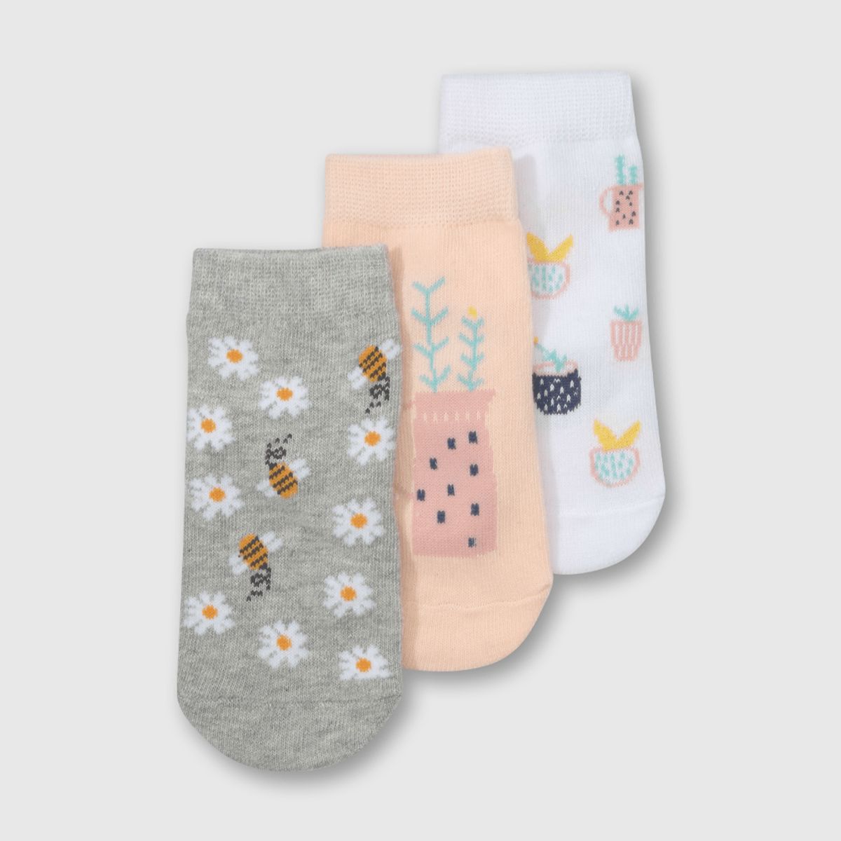 COLLOKY - Calcetin Deportivo Niña Gris 49548 Colloky