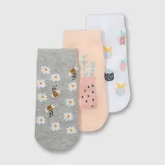 COLLOKY - Calcetin Deportivo Niña Gris 49548