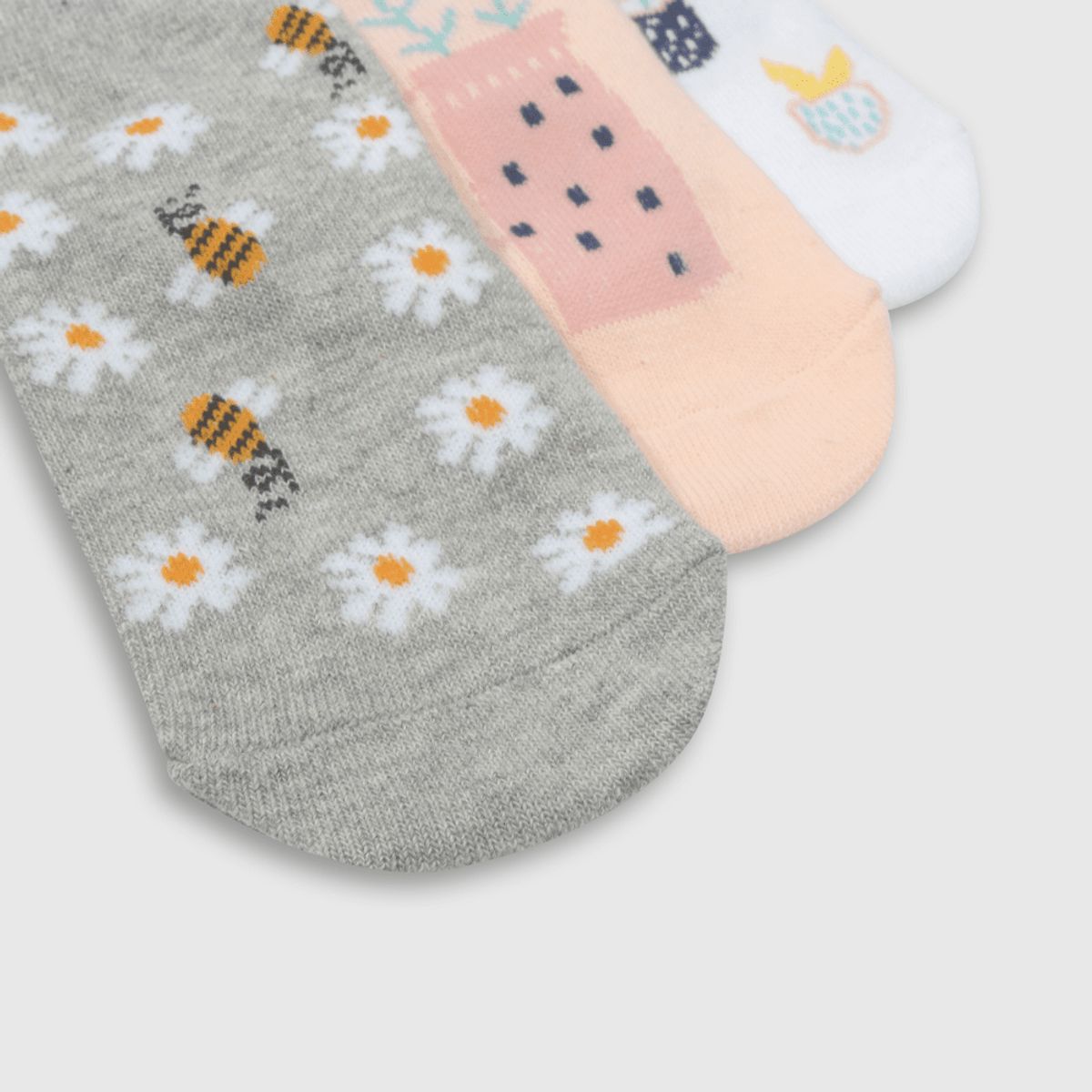 COLLOKY - Calcetin Deportivo Niña Gris 49548 Colloky