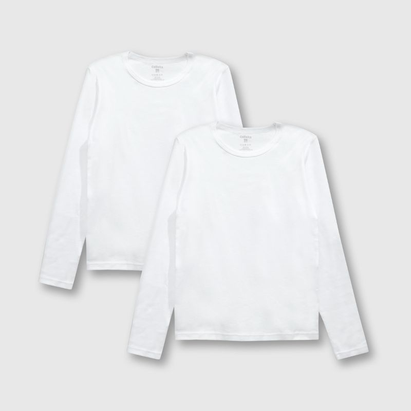 COLLOKY - Camiseta Unisex Blanco 49583 Colloky