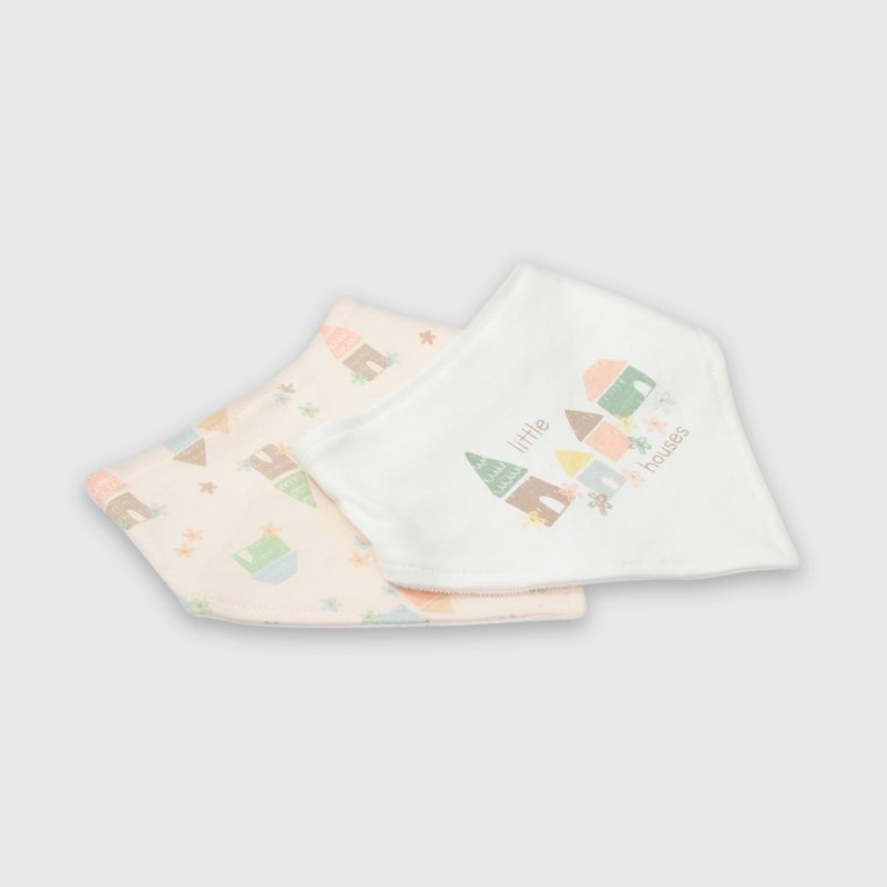 COLLOKY - Babero Niña Blanco 49470 Colloky