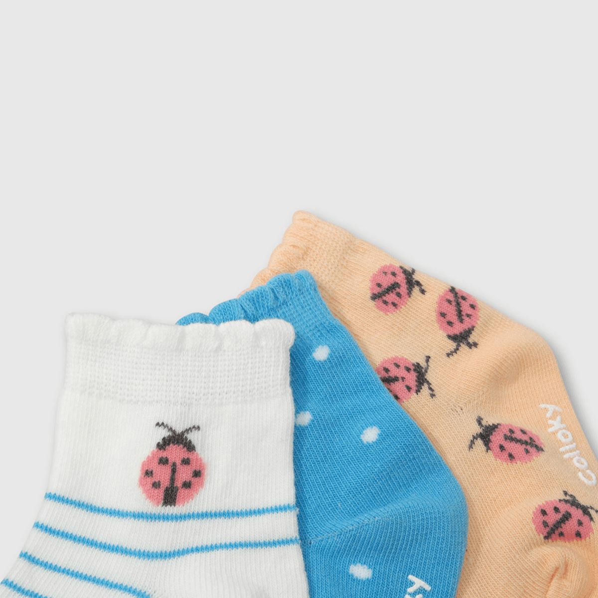 COLLOKY - Calcetin Deportivo Niña Celeste 49530 Colloky