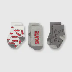 COLLOKY - Calcetin Deportivo Niño Gris 49963