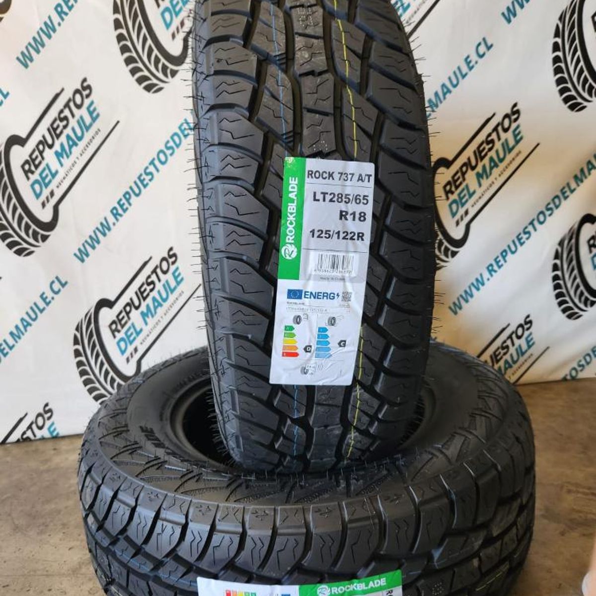 ROCKBLADE - NEUMATICO 285/65 R18 W ROCKBLADE ROCK 737 A/T 125/122R 10PR