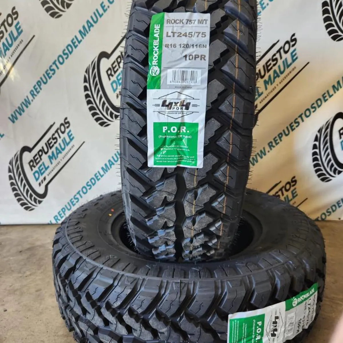 ROCKBLADE - NEUMATICO 245/75 R16 ROCKBLADE ROCK 757 M/T 120/116N 10PR