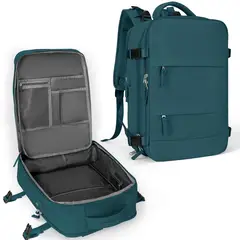 VATYERTY - Mochila De Viaje Para Hombre De Mano Azul