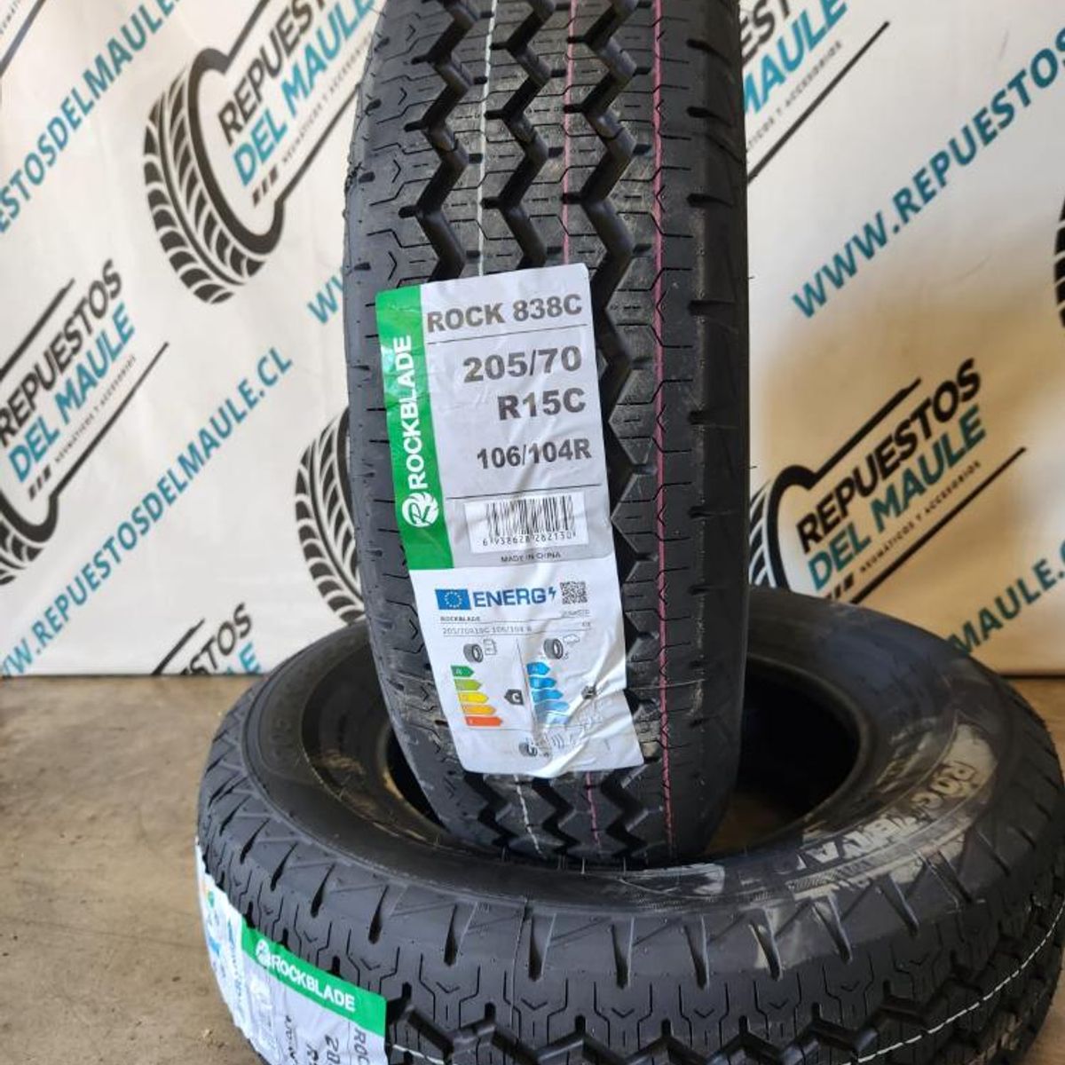 ROCKBLADE - NEUMATICO 20570 R15C ROCKBLADE ROCK 838C 106104 R