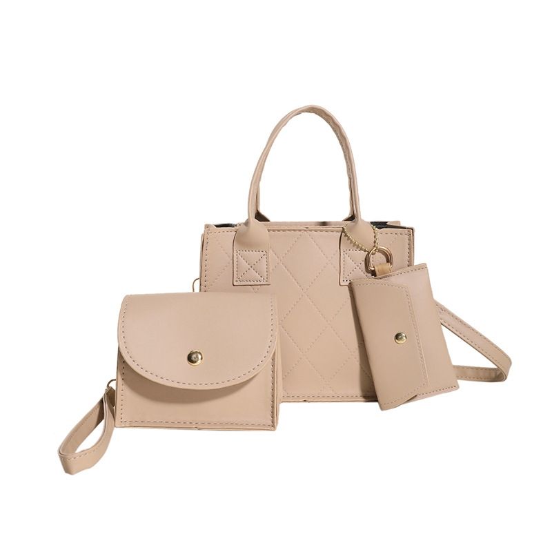 VATYERTY - Juego de bolsos de 3 piezas beige