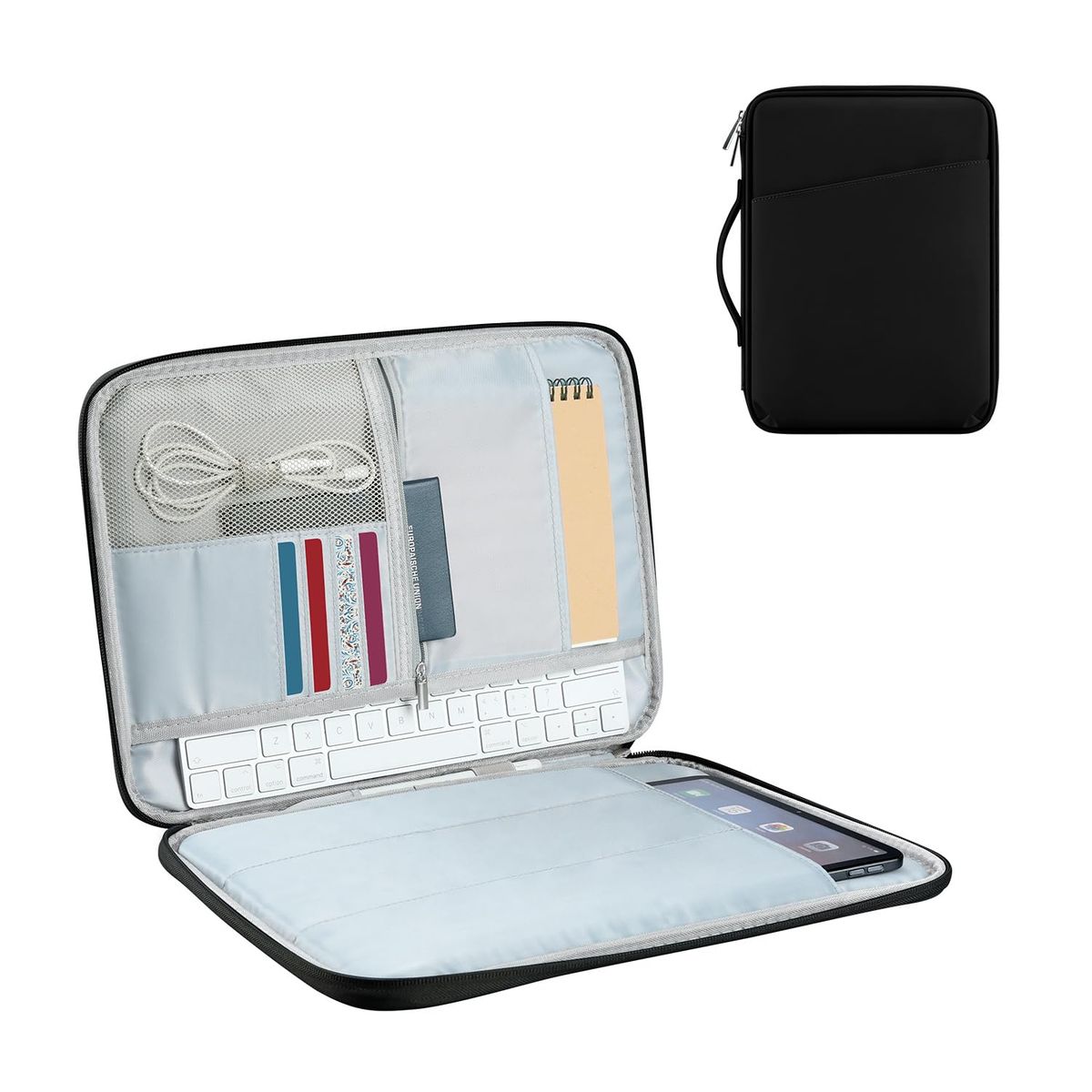 VATYERTY - Bolsa protectora para tablet Negro