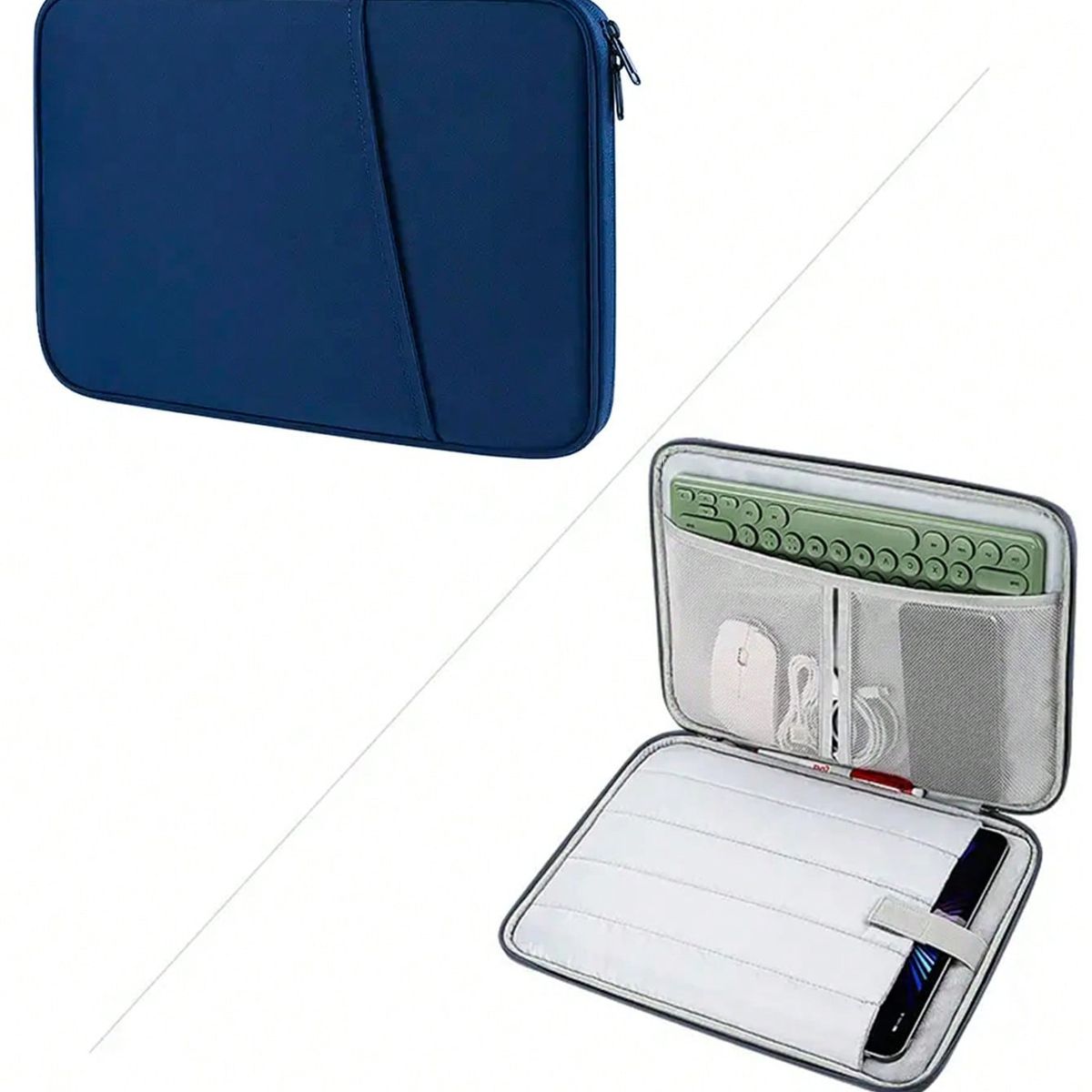 VATYERTY - Bolsa protectora para tablet Azul