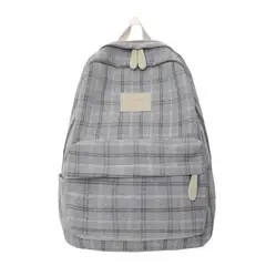 VATYERTY - Mochila clásica portátil de gran capacidad Gris Claro