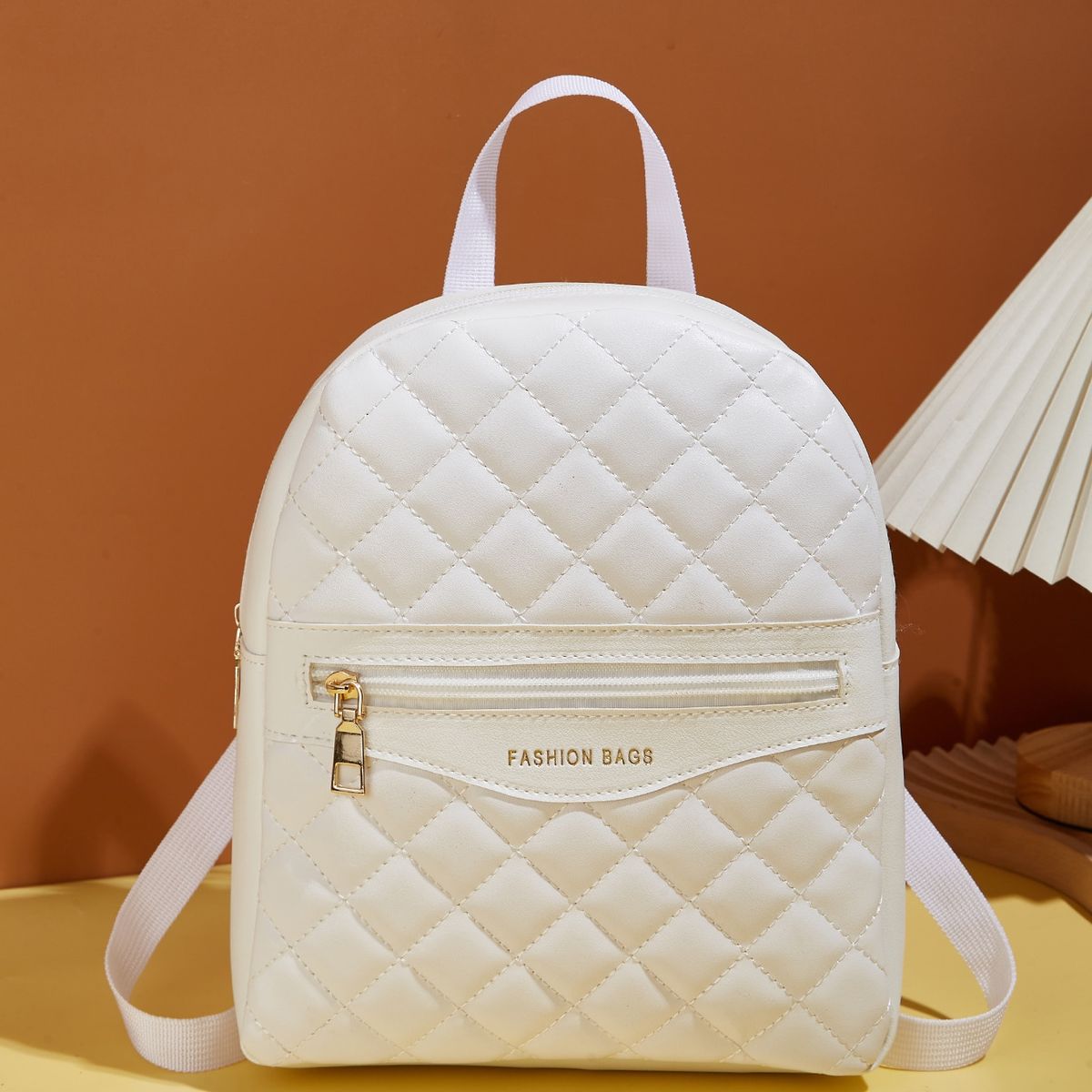 VATYERTY - Mochila clásica de letra blanco