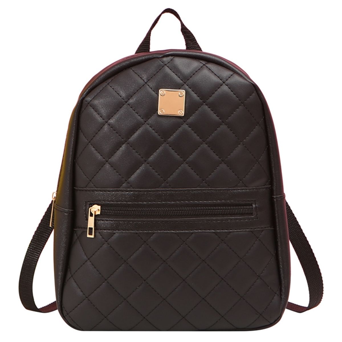 VATYERTY - Mochila clásica de letra negro