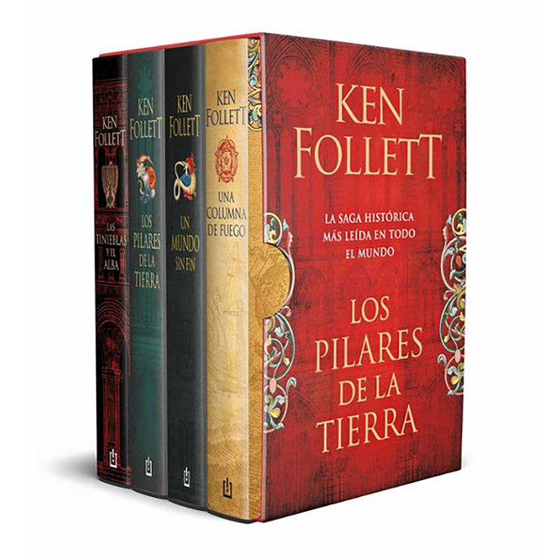 PENGUIN RANDOM HOUSE - LIBRO Estuche Saga Los Pilares De La Tierra