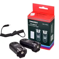 GENERICO - 2 TRIGGER DISPARADOR YONGNUO RF603C II PARA CANON C1