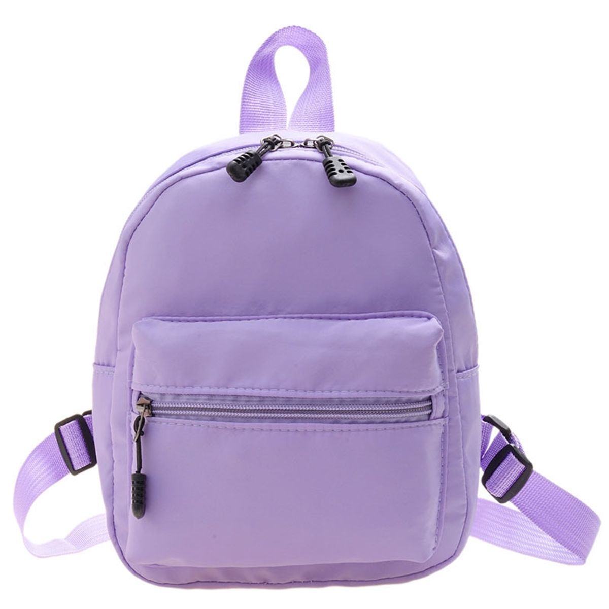 VATYERTY - Mini Mochila Sólida De Nylon Morada