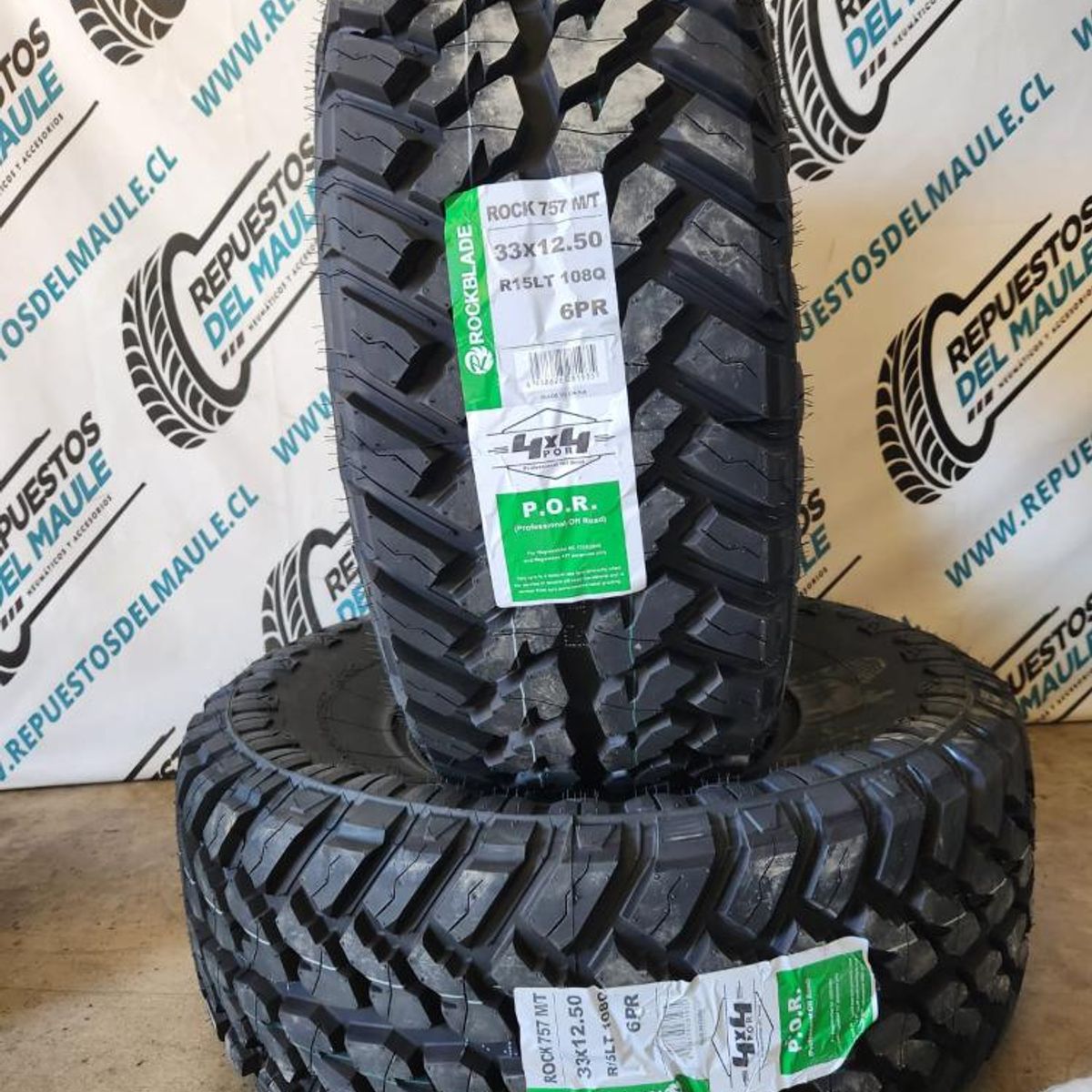 ROCKBLADE - NEUMATICO 33X12.5 R15 LT ROCKBLADE ROCK 757 MT 108Q 6PR