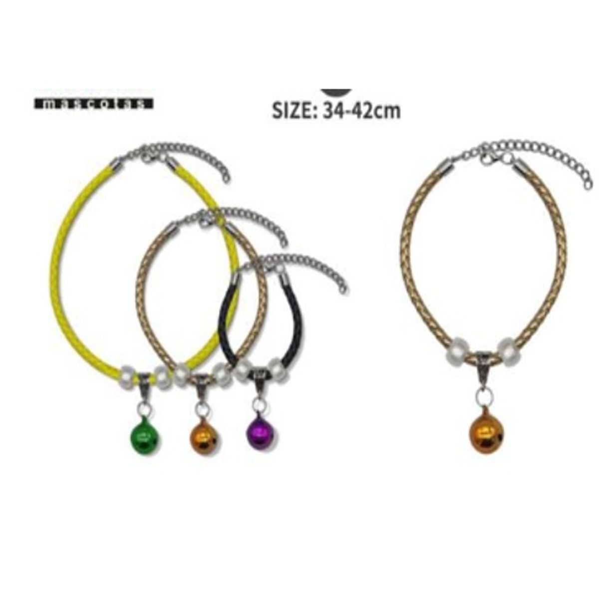 GENERICO - Collar Para Gato Talla M 34-42cm Colores Surtidos