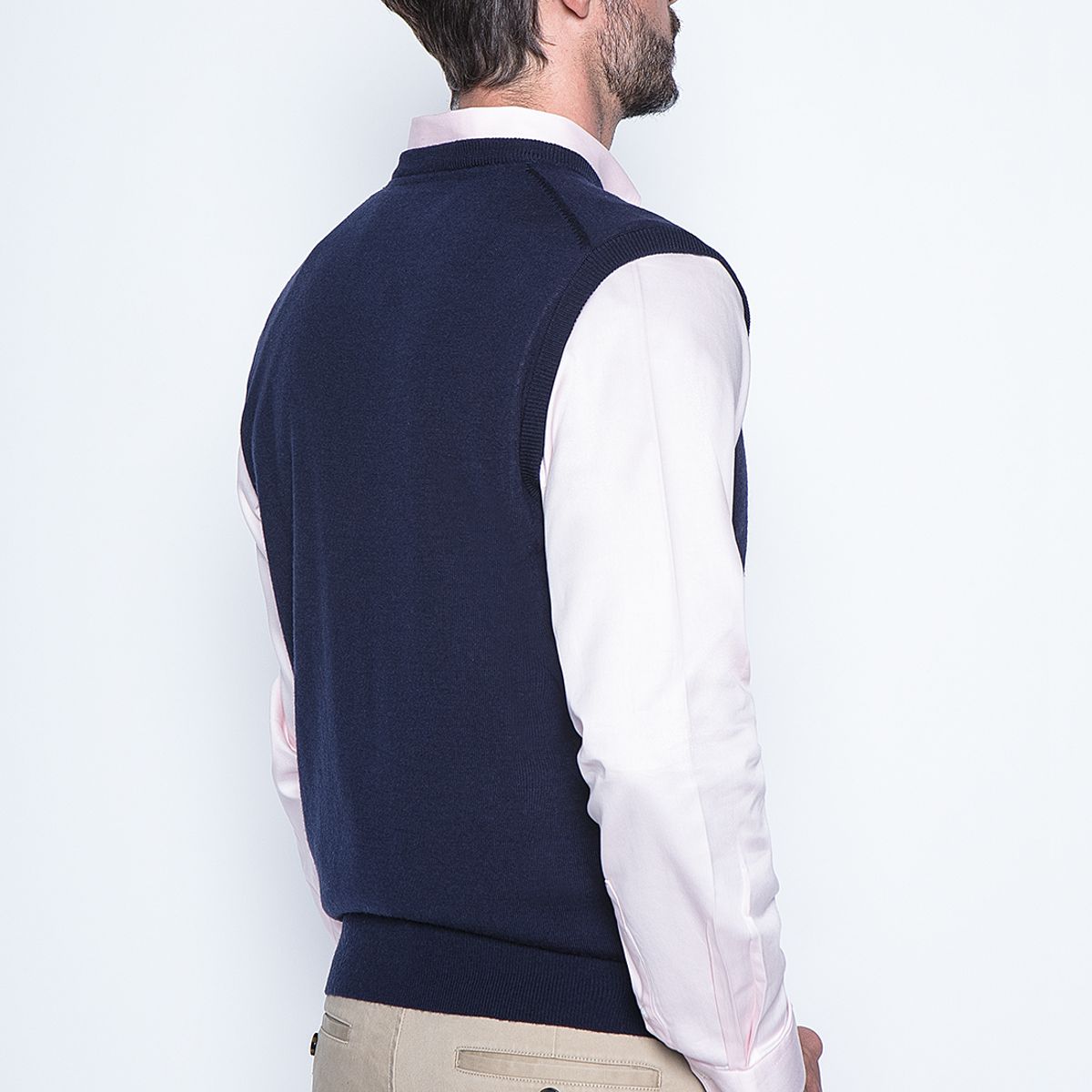 NEW MAN - Chaleco Lisboa Azul New Man