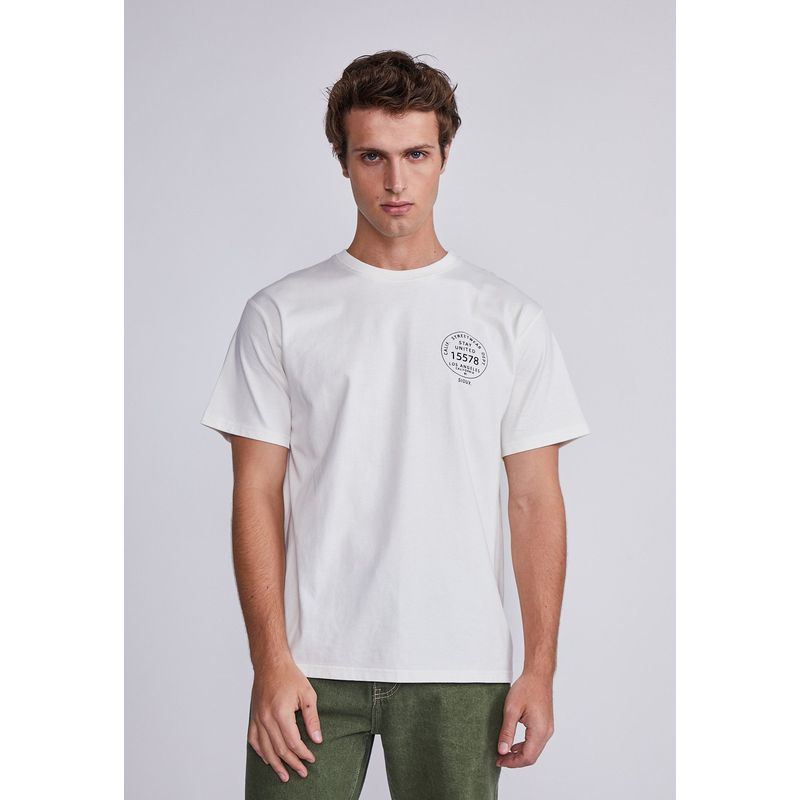SIOUX - Polera Hombre Crudo Streetweas Sioux