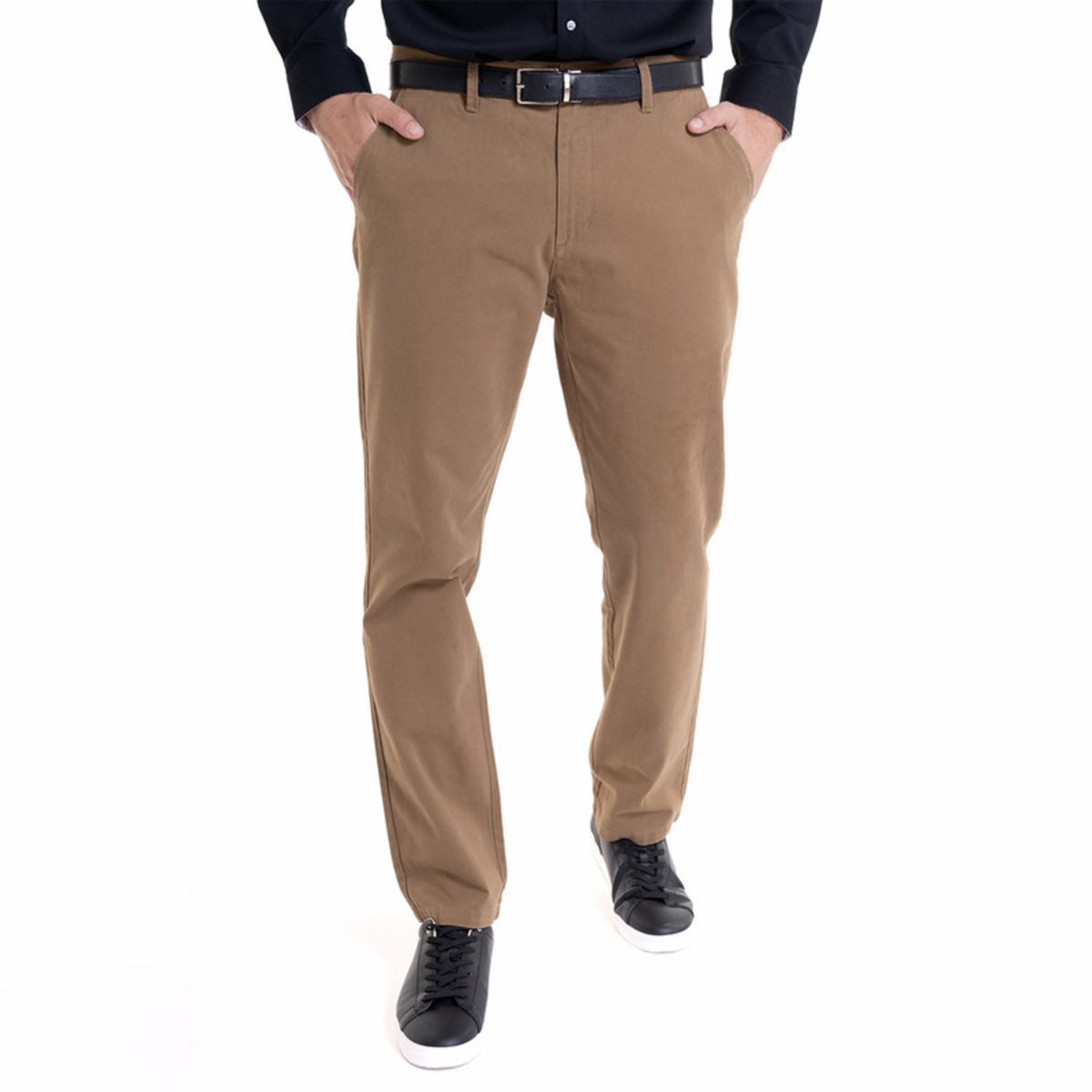 POTROS - Pantalón Frente Plano Khaki POTROS