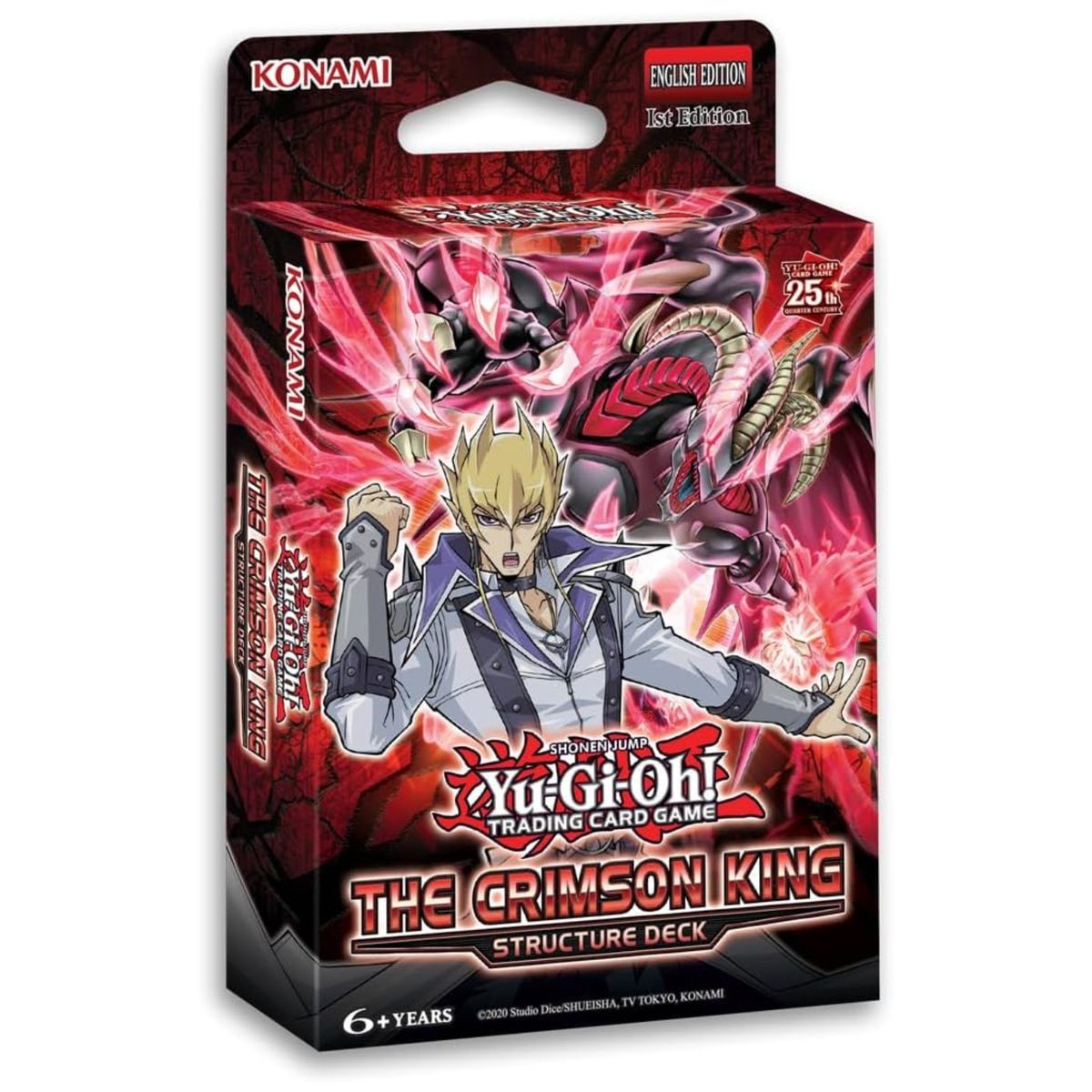 KONAMI - Yu-Gi-Oh The Crimson King Structure Deck Inglés KONAMI