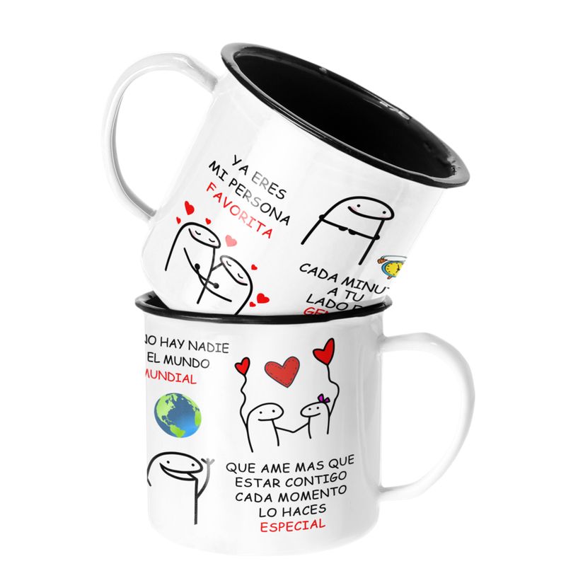 SM - Taza Enlozada Lechera Rio Roma Mi persona favorita - Blanco