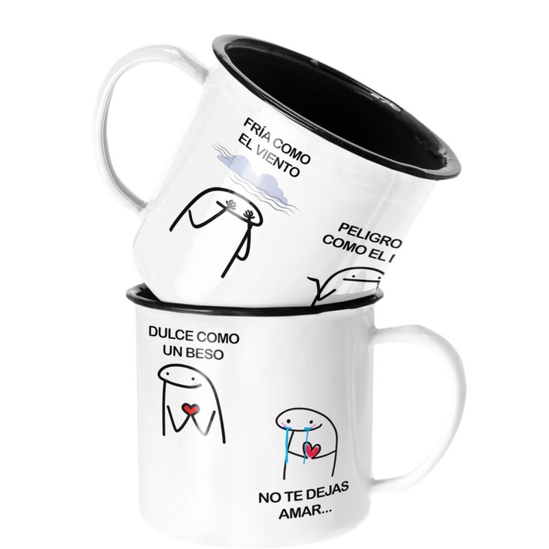 SM - Taza Enlozada Lechera Luis Miguel Fria como el viento SM