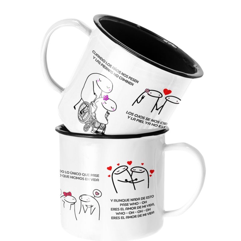 SM - Taza Enlozada Lechera ADMV Maluma Musica Cancion SM