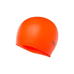 TYR - Gorra de natacion latex Naranja