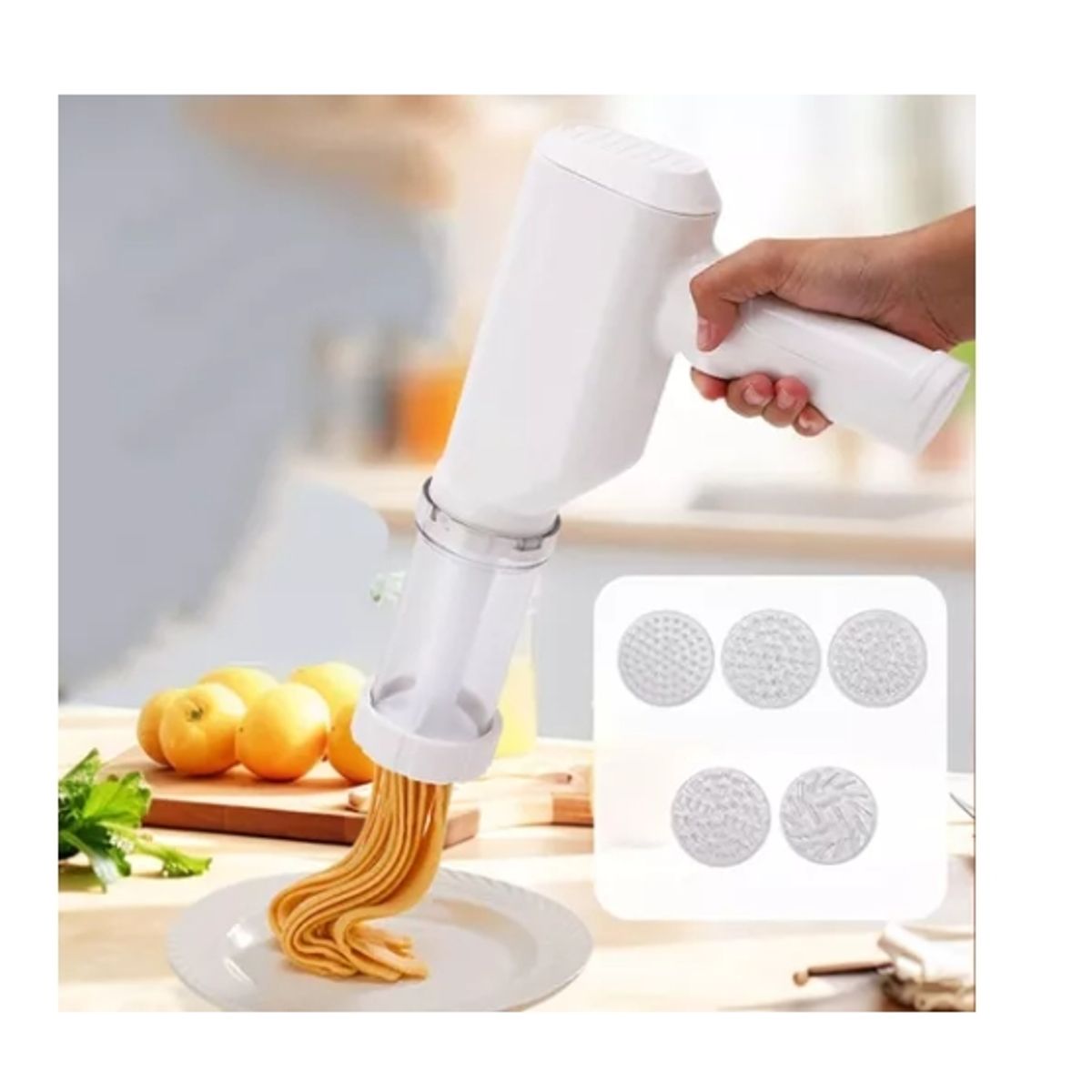 OFERTABKN - Máquina De Pasta Recargable Para Hacer Fideos