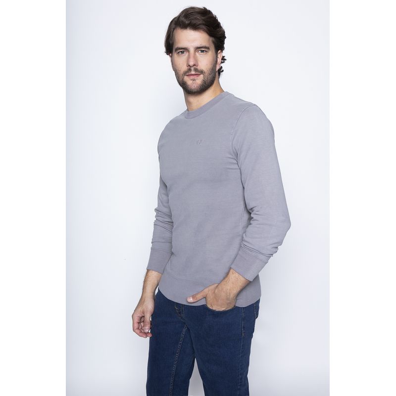 NEW MAN - Poleron Hanover Gris New Man