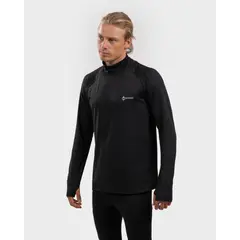 GNOMO - Primera Capa PullOver Eco Rastor Hombre Black