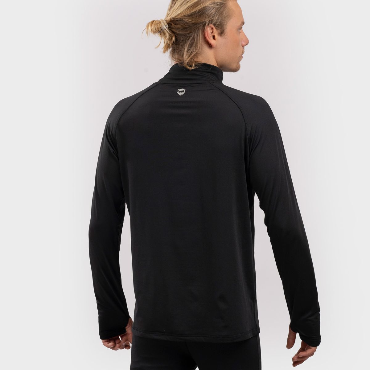 GNOMO - Primera Capa PullOver Eco Rastor Hombre Black Gnomo.-