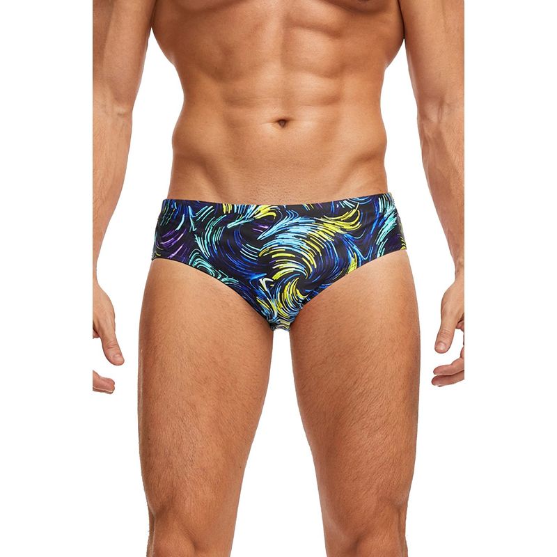GLORIAHOON - Tie Dye Traje De Baño Elástico Sexy Hombre Gloriahoon