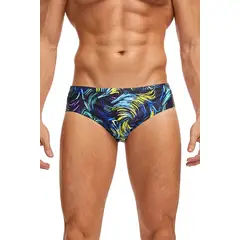 GLORIAHOON - Tie Dye Traje De Baño Elástico Sexy Hombre