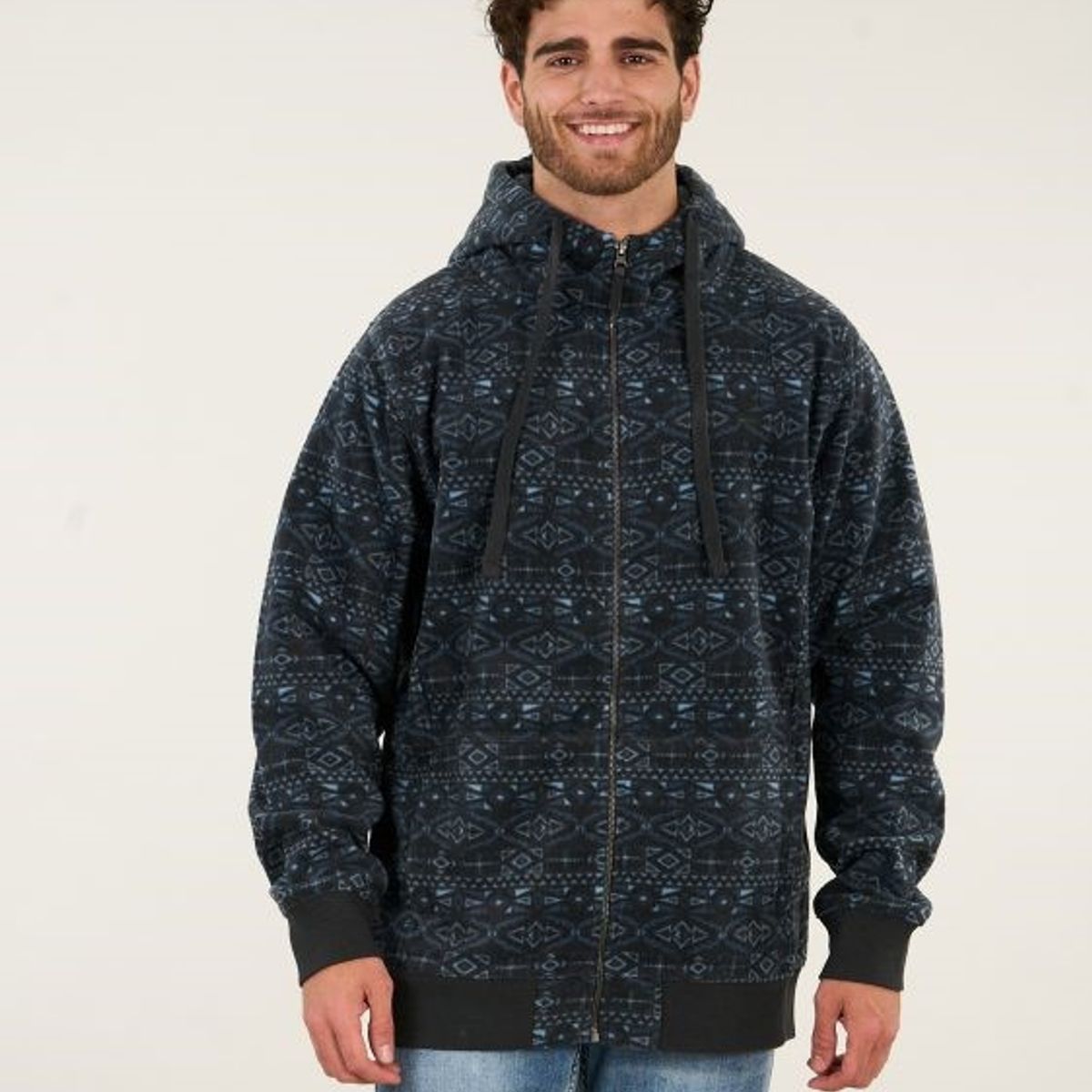 POLEMIC - Poleron Micropolar con Puños Regular Fit  - Polemic