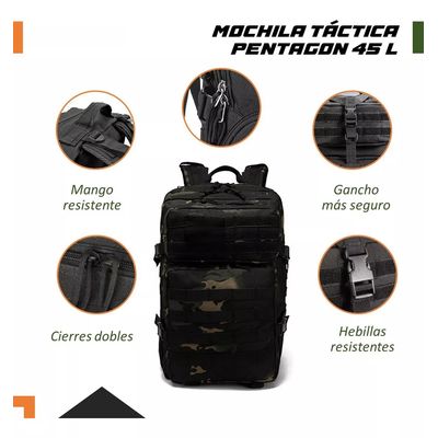 Imagen 2 del producto Mochila Tactica Militar