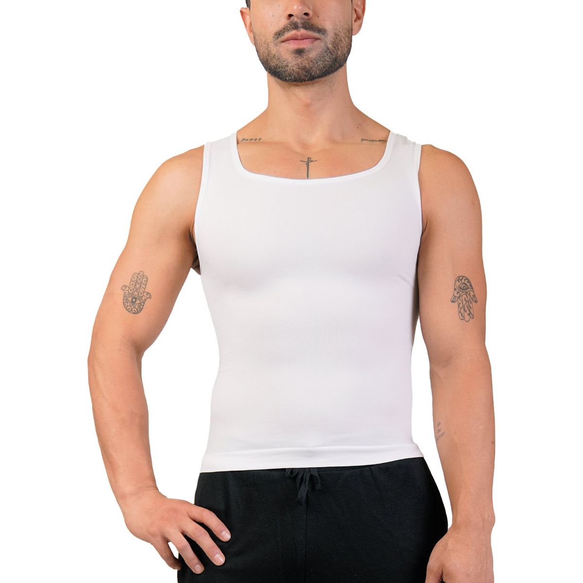 BAZIANI - Camiseta Reductora Seamless Hombre 5515