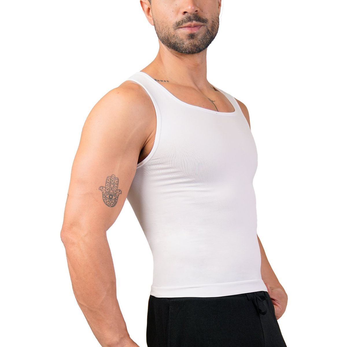 BAZIANI - Camiseta Reductora Seamless Hombre 5515