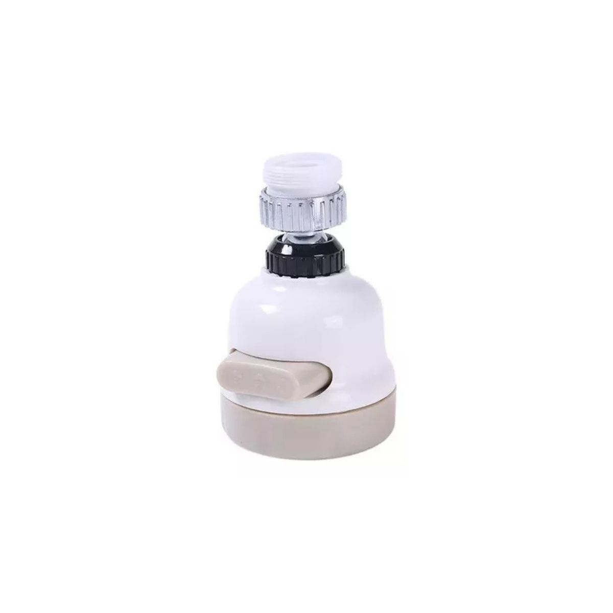 GENERICO - Grifo Cabezal Lavaplatos Giratorio regula Ahorro Agua 360º.