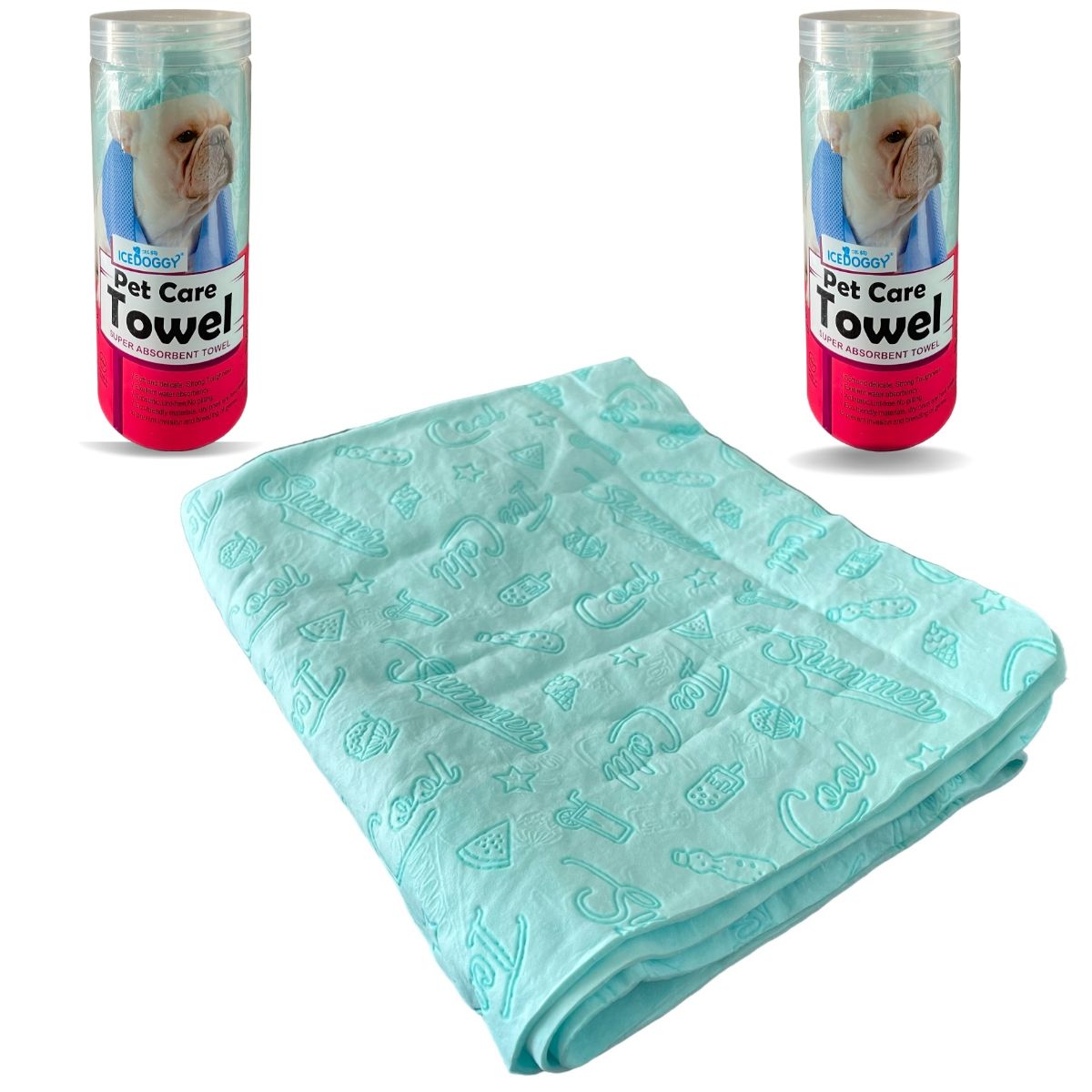 GENERICO - Toalla Mascotas Super Absorbente Secado Rápido Perro Gato