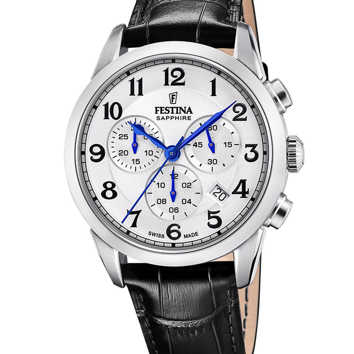 FESTINA SWISS - Reloj F20041/1 Festina Swiss Blanco Hombre Chrono