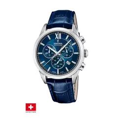 FESTINA SWISS - Reloj F20041/2 Azul Hombre Chrono