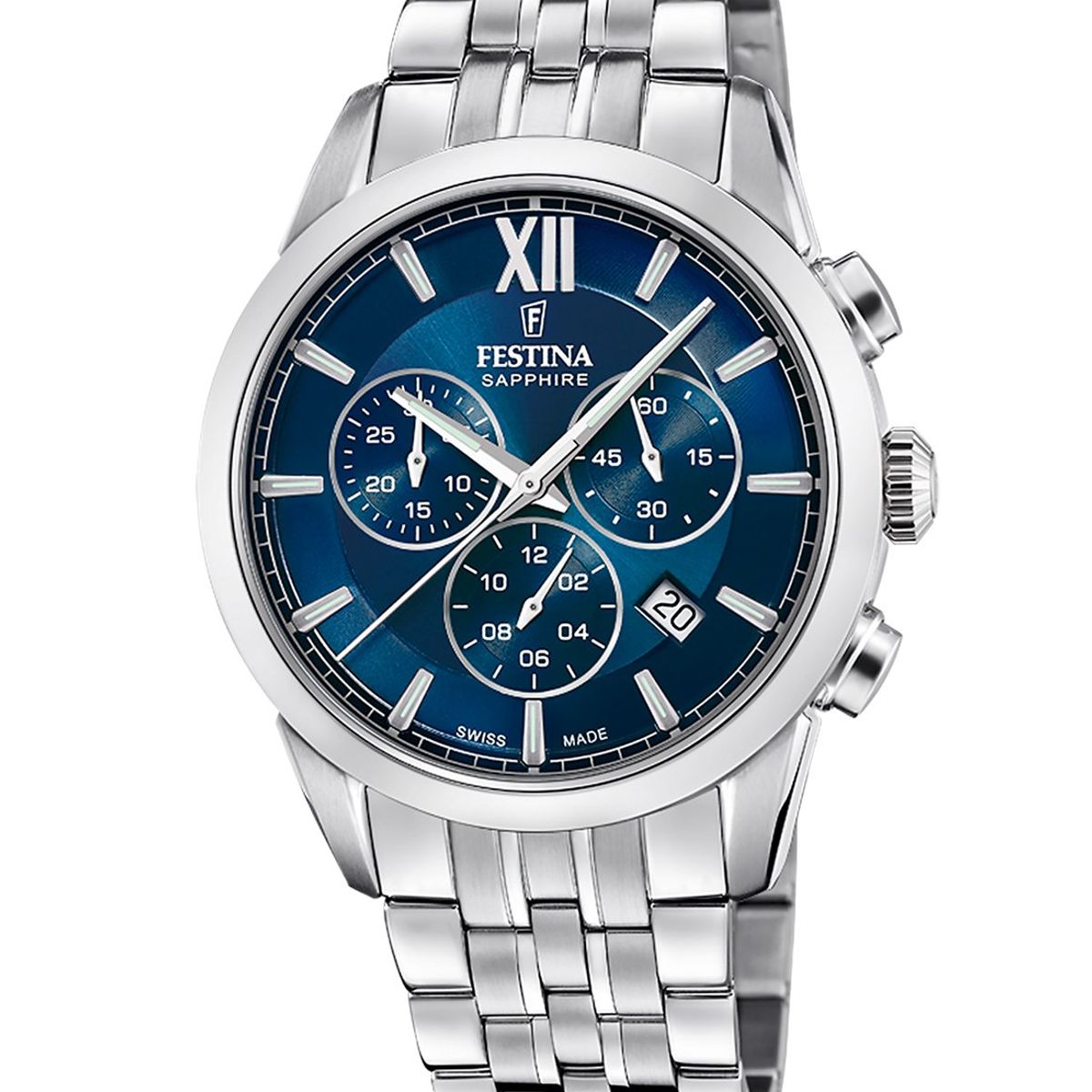 FESTINA SWISS - Reloj F20040/2 Festina Swiss Azul Mujer Chrono
