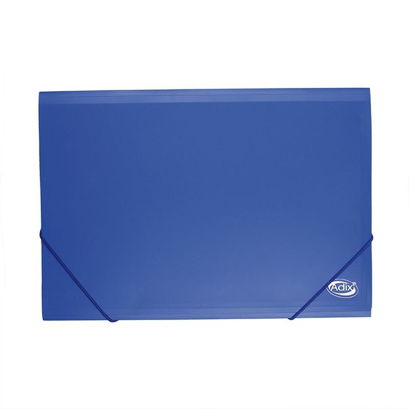 ADIX - Carpeta Plástica con Elástico Adix Azul Oficio